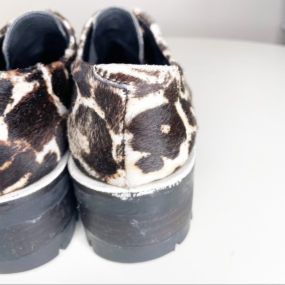 Sandro Paris Alec Leopard Platform Sneaker EU 39 US Women’s Size 9 - Picture 8 of 11